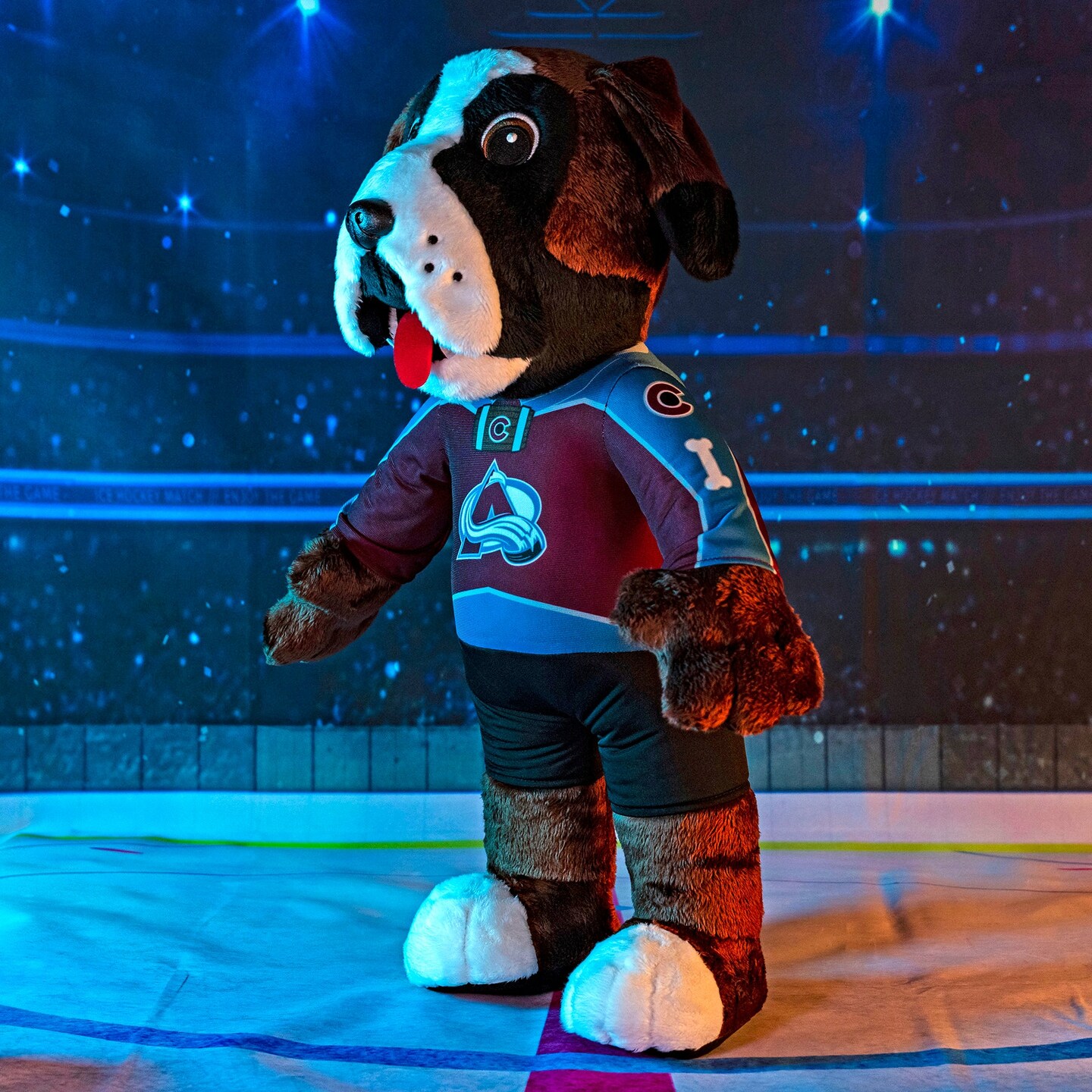 Bleacher Creatures Colorado Avalanche Bernie 20&#x22; Jumbo Mascot Plush Figure