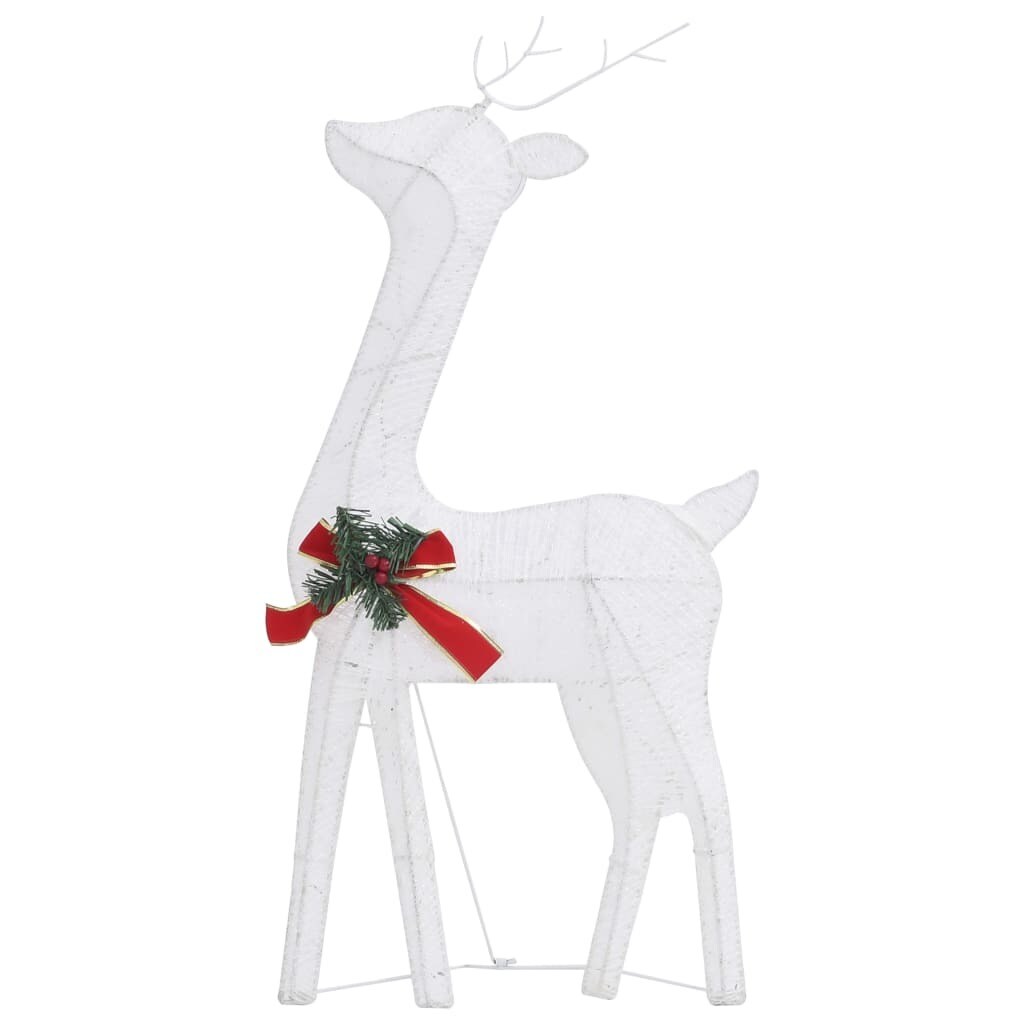 6 pcs Christmas Reindeers with White Mesh