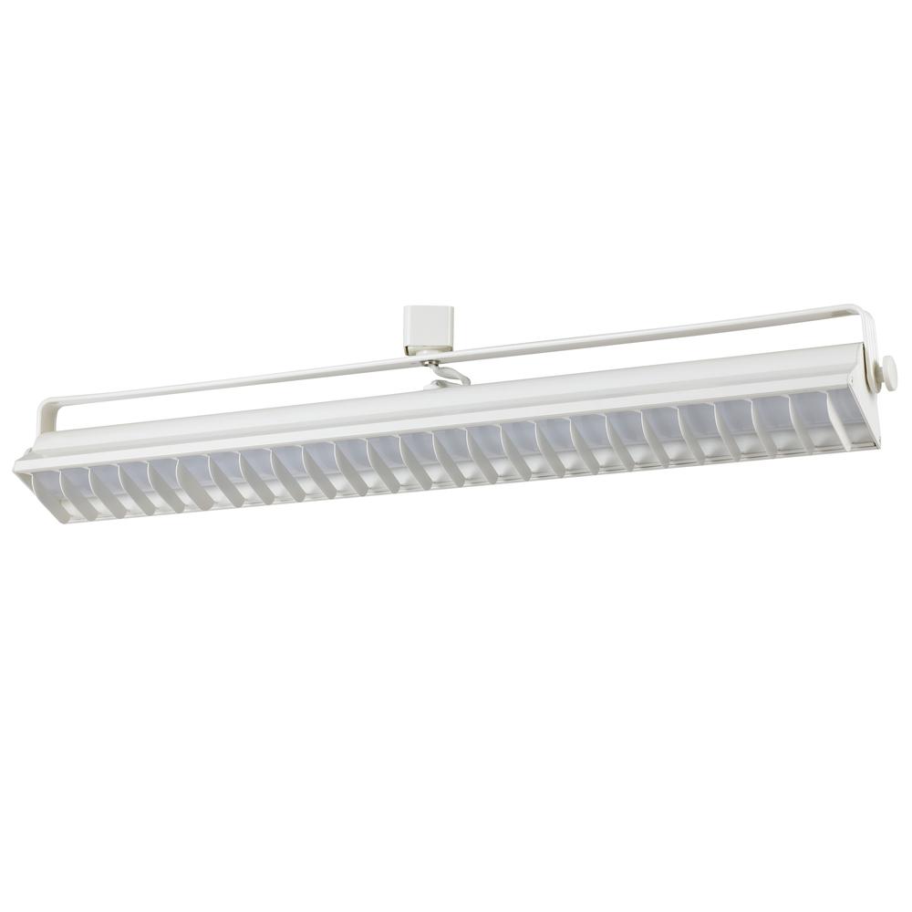 Ac 60W, 4000K, 3960 Lumen, Dimmable integrated LED Wall Wash Track Fixture, HT633LWH