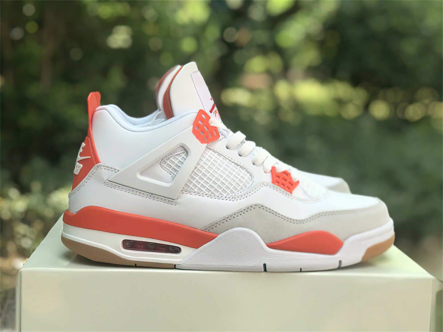 Jordan 4 orange online