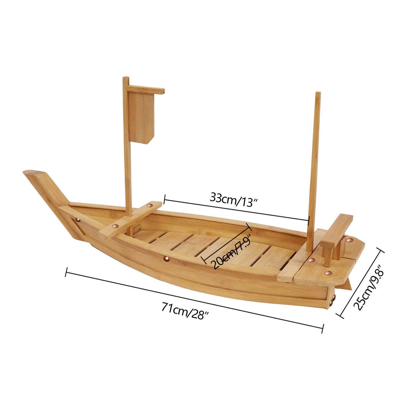 Kitcheniva Sushi Boat Serving Tray