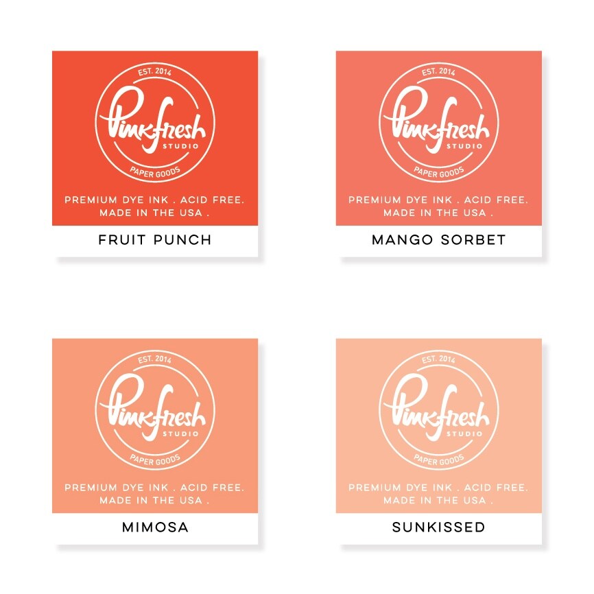 Pinkfresh Studio Premium Dye Cube Ink Pads 4 Colors | Michaels