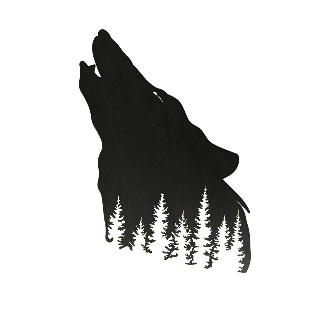 Wolf Laser Cut Metal Wall Art Hanging Forest Room Decor Lodge Decoration