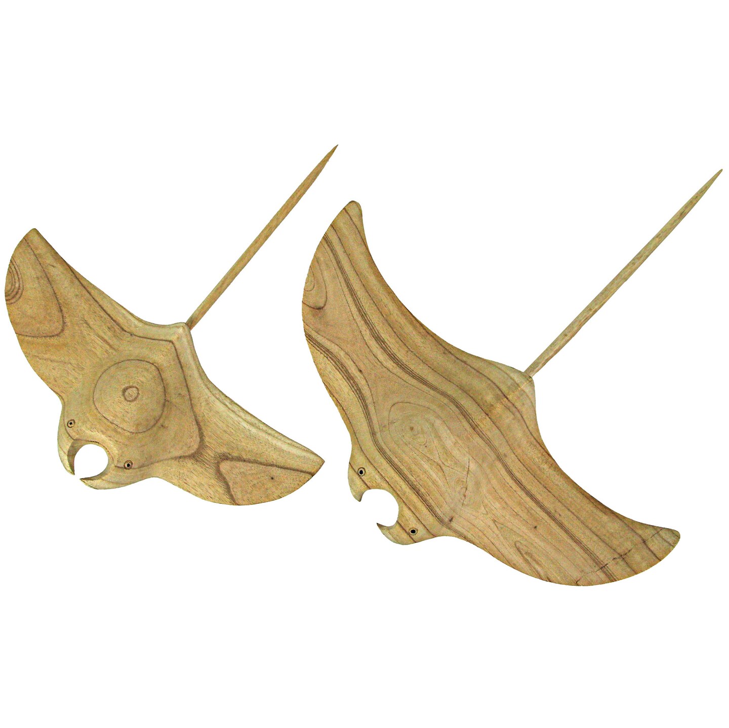 Hand Carved Wood Stringray