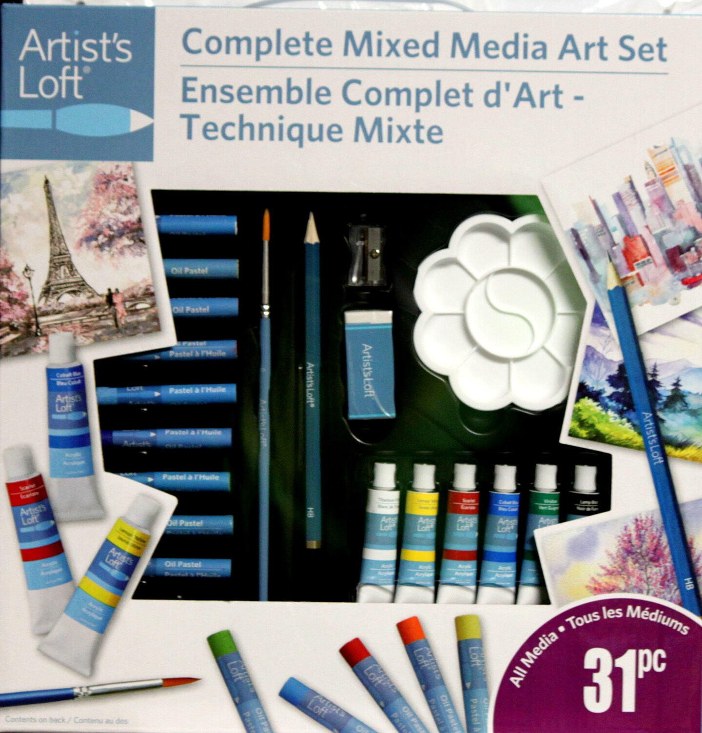 Artist&#x27;s Loft Complete Mixed Media Art Set-31 PC