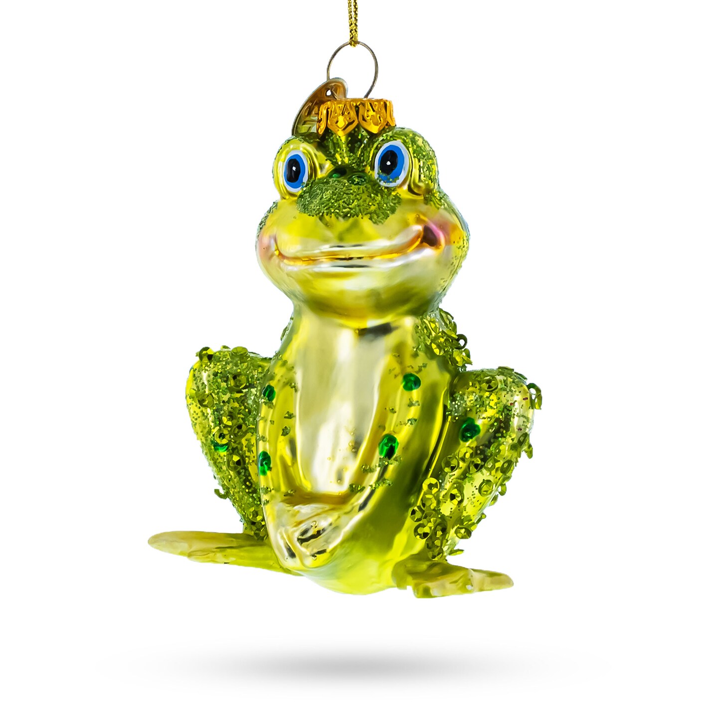 Shimmering Frog - Blown Glass Christmas Ornament | Michaels