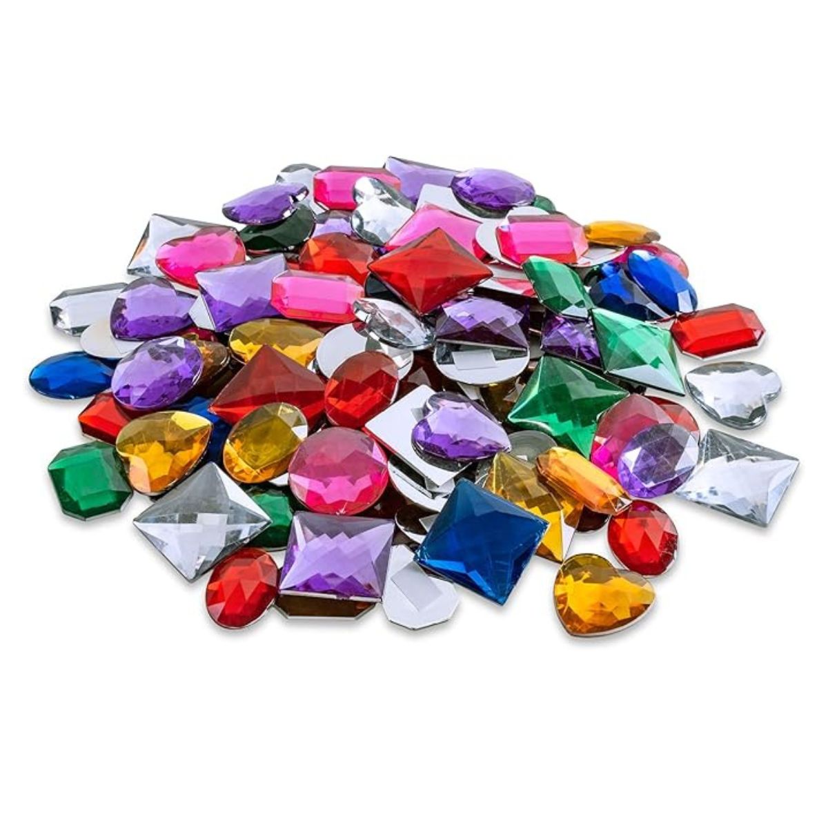 1-Inch Psychedelic Gems 100 pcs