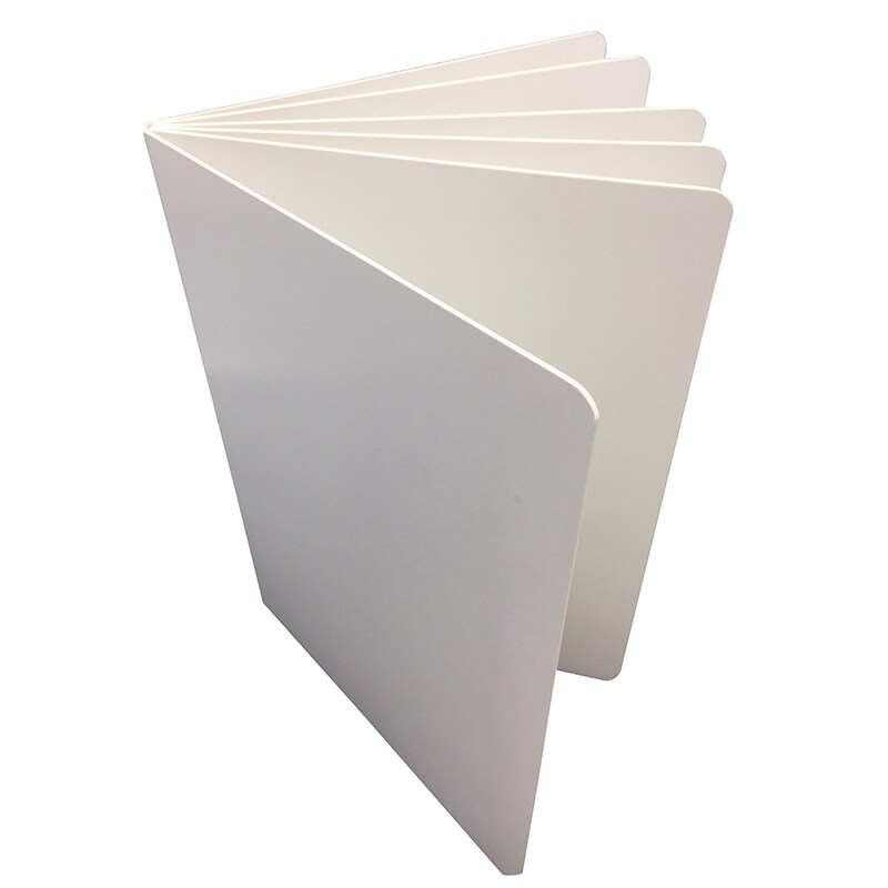 Blank Chunky Board Book, 6&#x22; x 8&#x22; Portrait, White