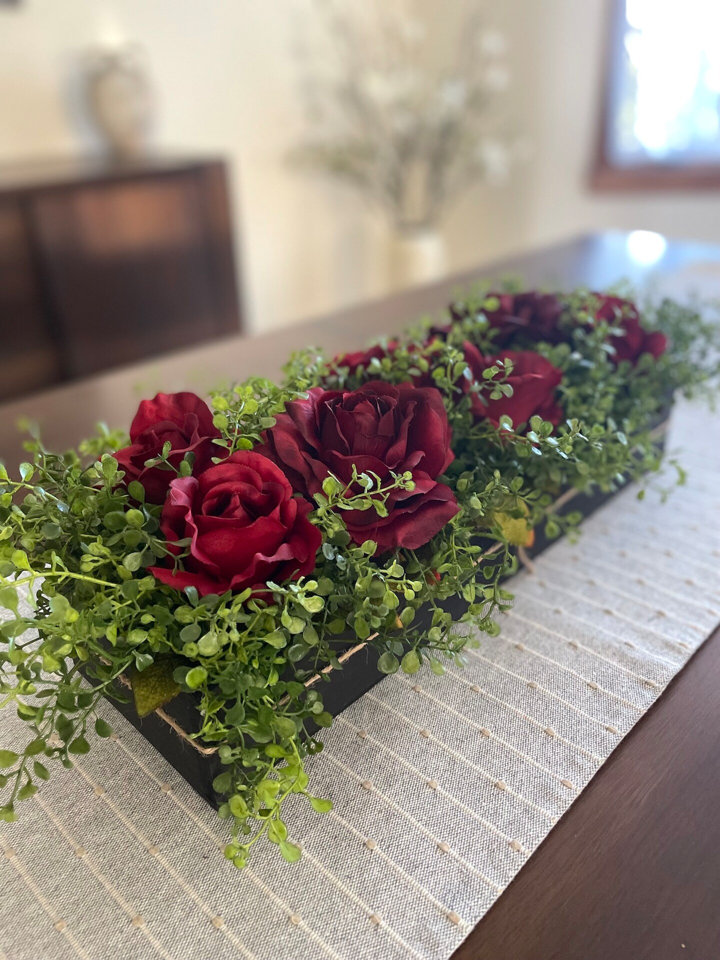 Online Red Farmhouse Drawer Floral Arrangement