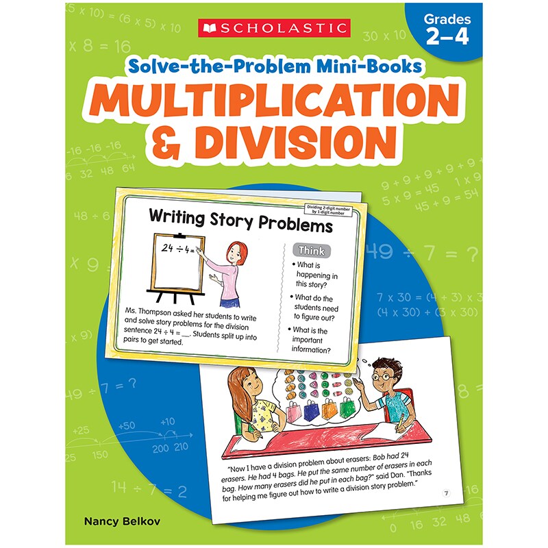 Solve-the-Problem Mini Books: Multiplication & Division | Michaels