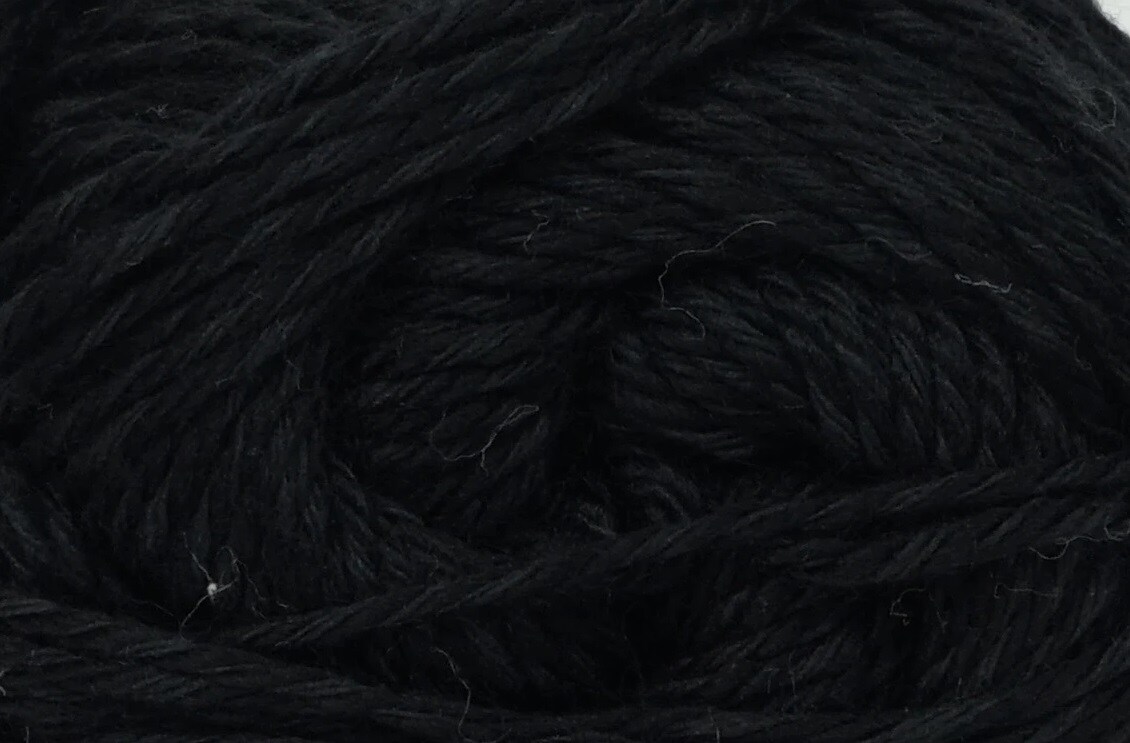Tatamy DK Yarn by Kraemer Yarns - Cotton Blend Yarn - #1718 Black
