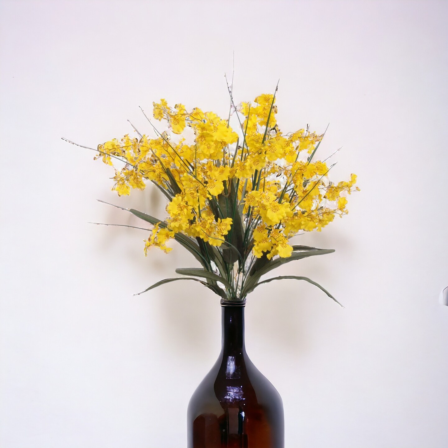 12-Pack: Dancing Orchid Bush with Silk Flowers &#x26; Foliage, Floral Home by Artificial Flowers