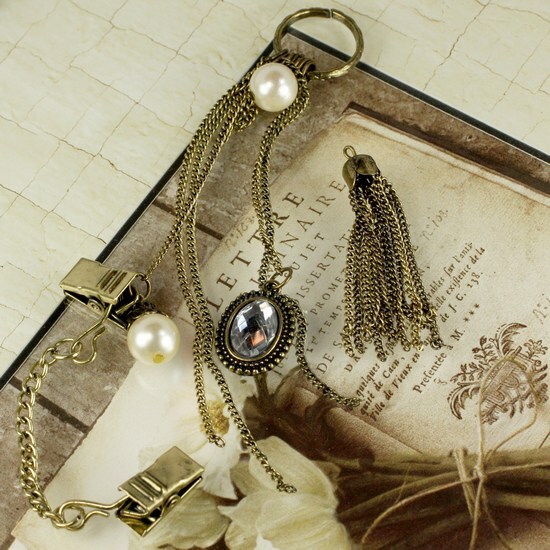PRIMA MARKETING INC Prima Scrapbooking VINTAGE TRINKETS TASSELS 655350930059