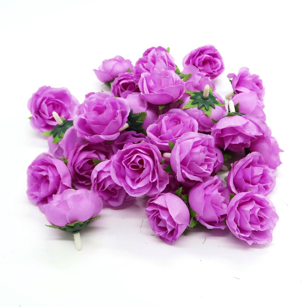 50Pcs Artificial Fake Rose Flower