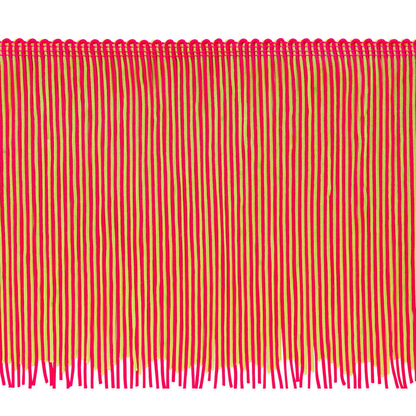 10 Yards of 6" Multicolor Chainette Fringe Trim | 10 yard cut