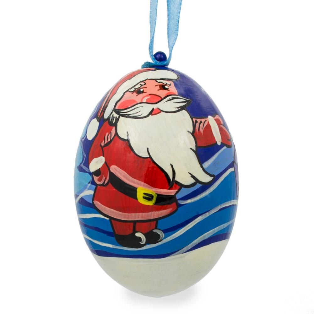 Santa Wooden Christmas Ornament | Michaels