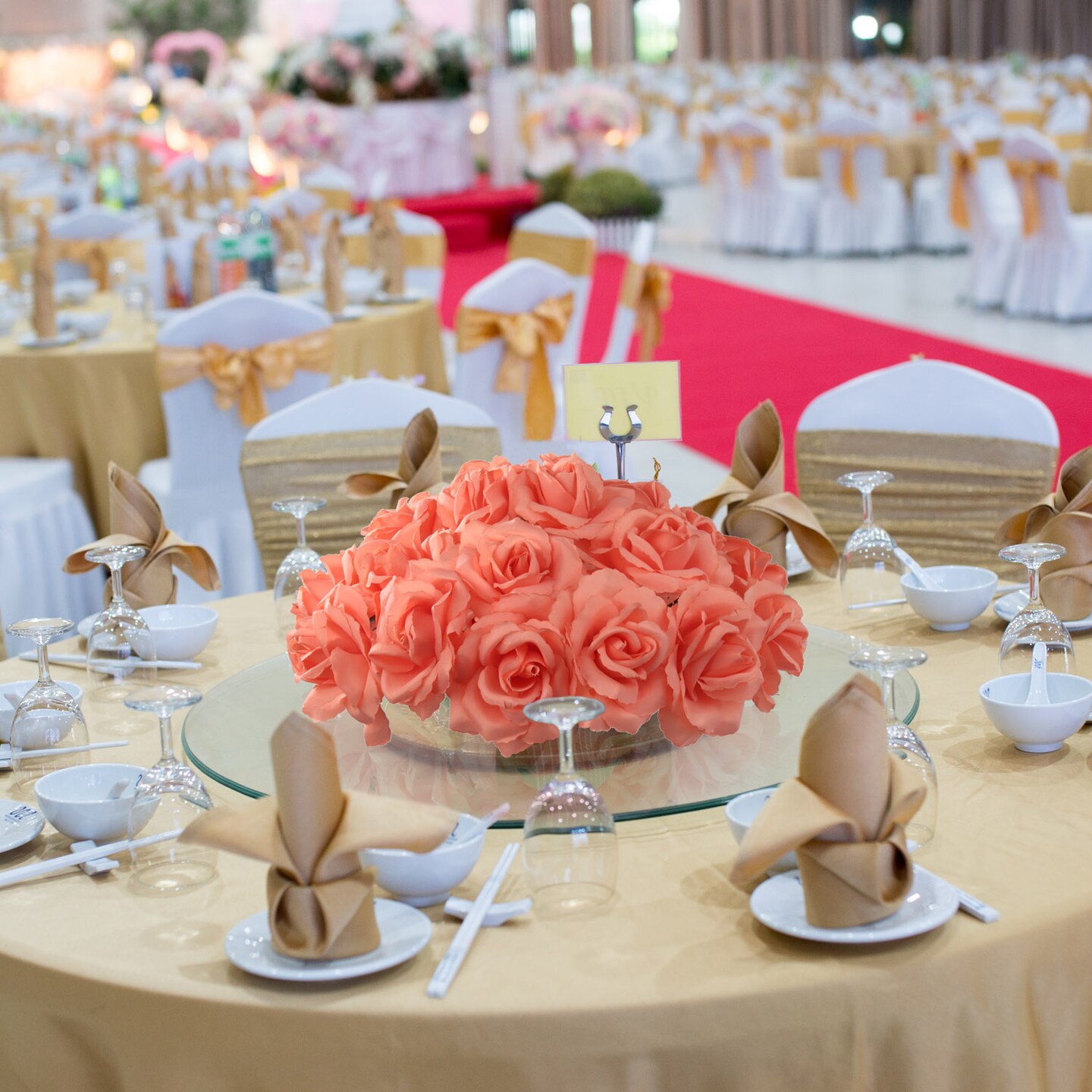 Peach Rose Picks: Set of 100, 8&#x22; Stems, 3&#x22; Wide, Silk Flowers, Floral Home by Artificial Flowers