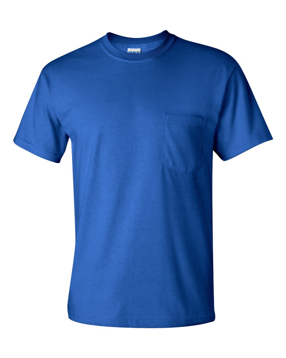 Gildan&#xAE; Ultra Cotton Short Sleeve Crew-Neck Pocket T-Shirt