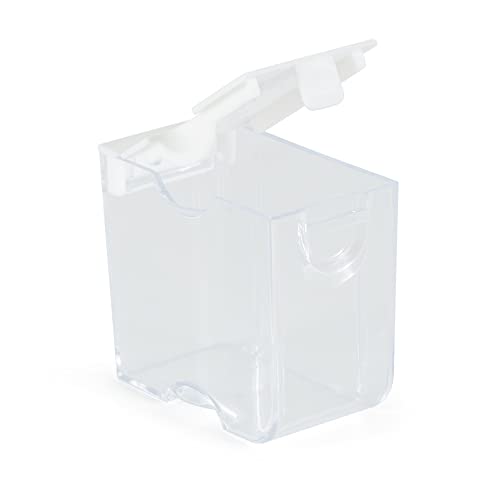 5 Piece Bead Clear Organizing Storage Containers for Small Beads, Crystals, Fasteners, and More, Medium