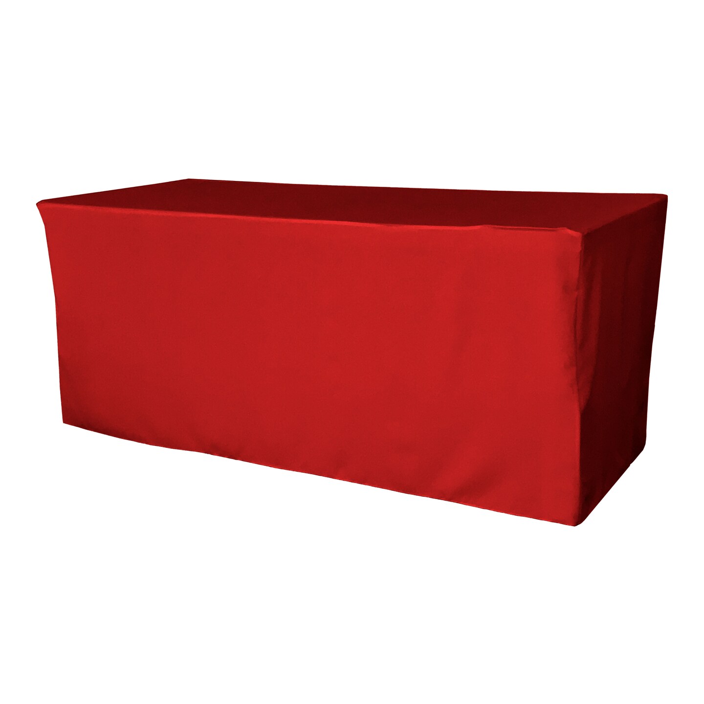 Polyester Poplin Fitted Tablecloth 96&#x22;l X 30&#x22;w X 30&#x22;h