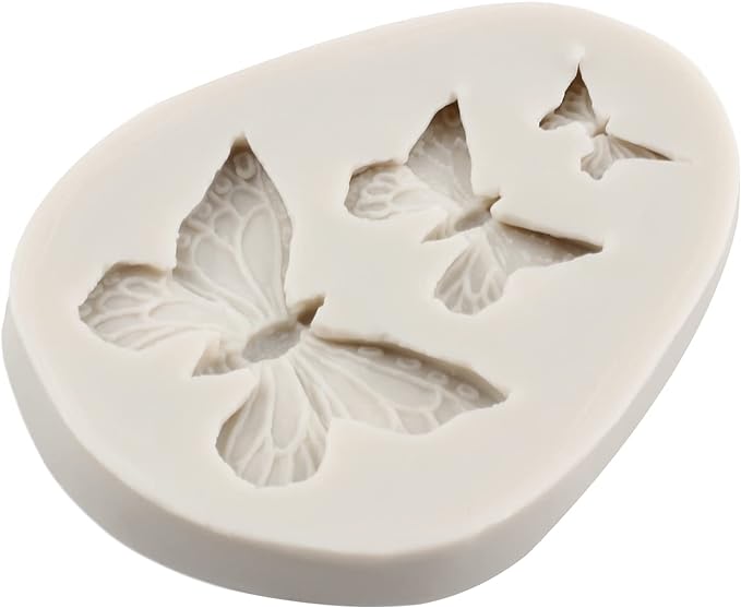 Mini Butterfly Fondant Silicone Molds Set of 6