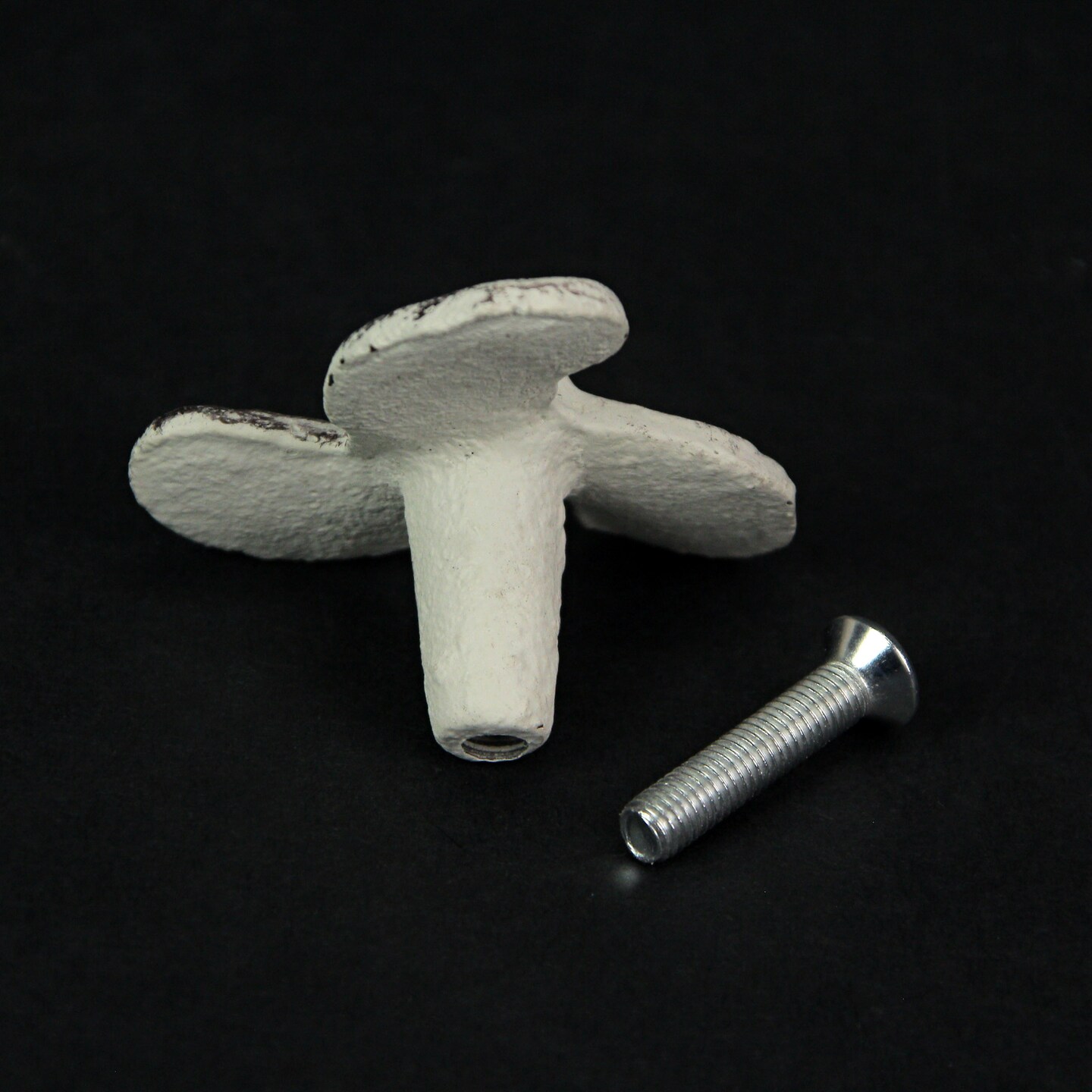 Set of 6 Cast Iron Boat Propeller Cabinet Knob Nautical Drawer Pull Decor