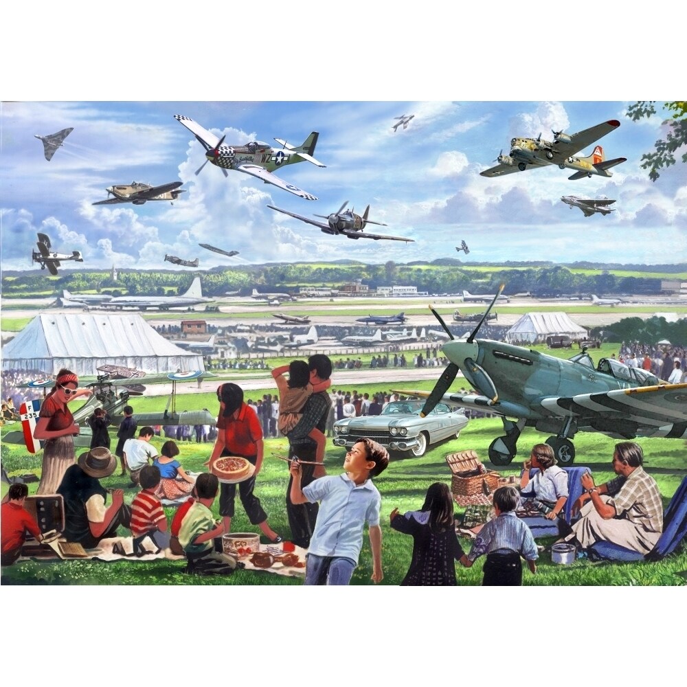 Airshow Poster Print By Steve Crisp