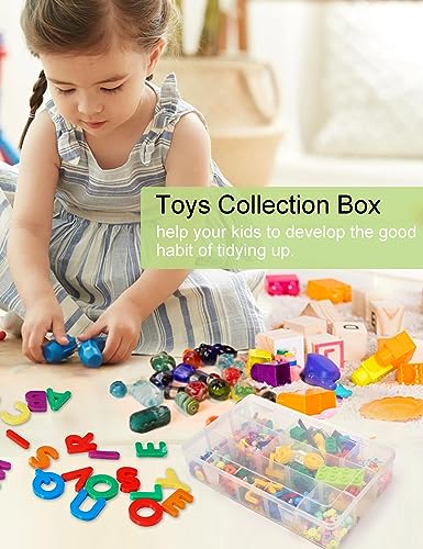 4 Pieces Tackle Box Organizer Plastic Jewelry Box with Dividers Snackle Box Charcuterie Container Bead Organizer Containers Craft Storage Organizers