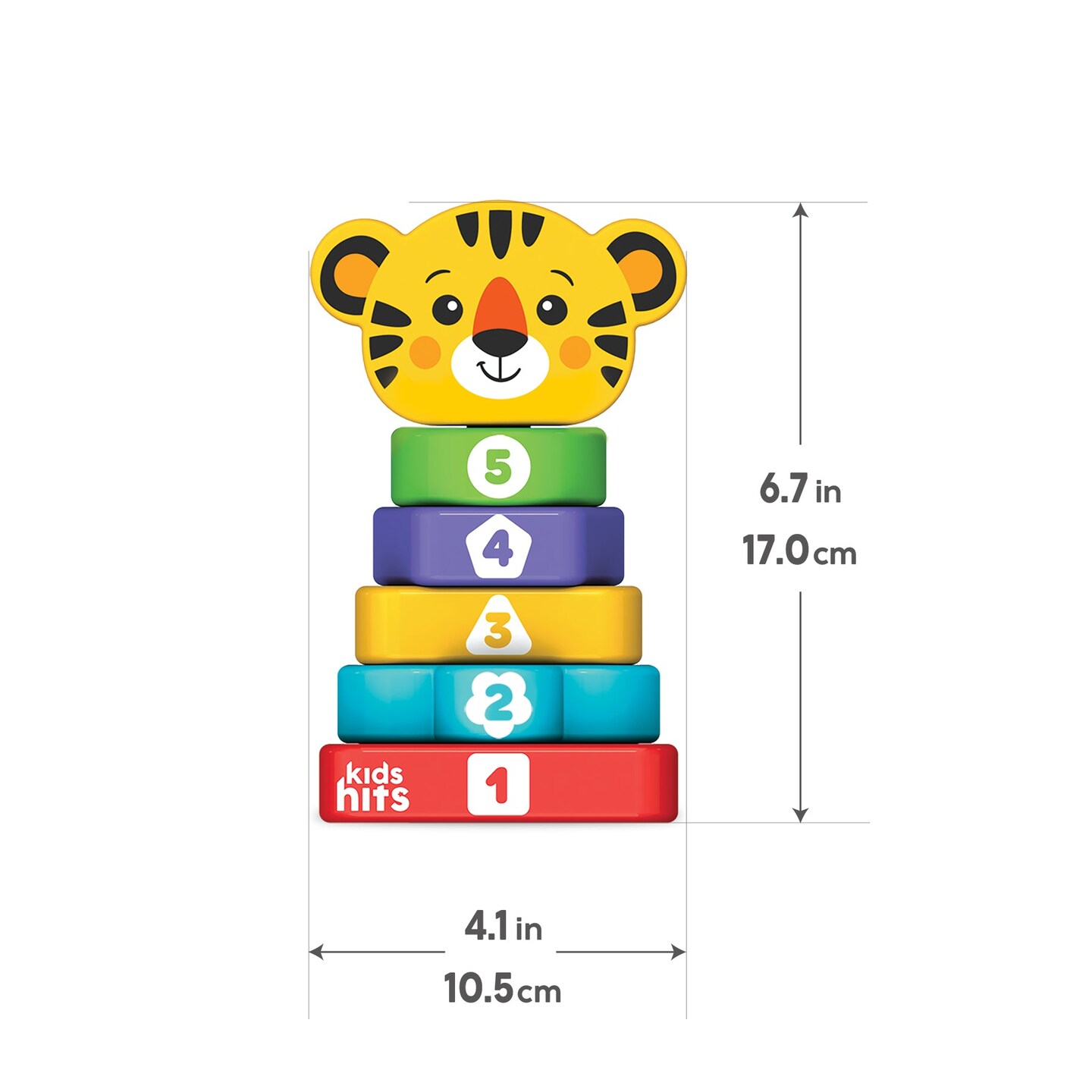 Kids Hits Wooden Stack and Play Tiger: Endless Fun in Every Stack!