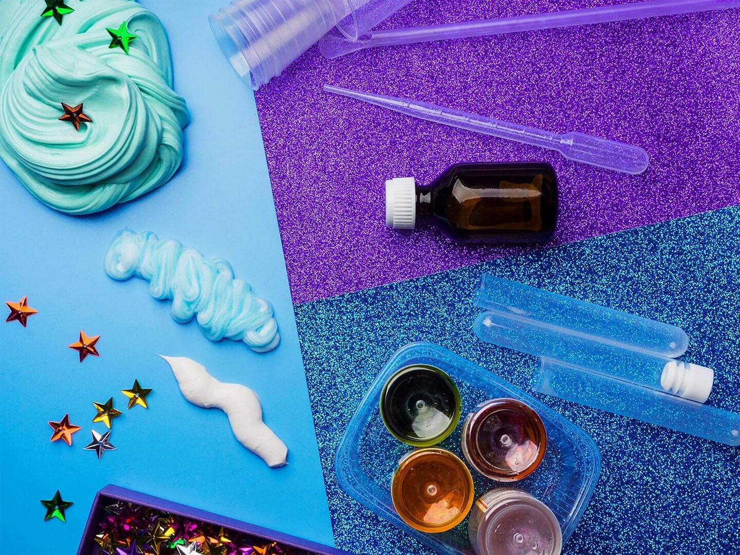 36 Pack Glitter Foam Sheets, 9 x 12 Inch, Assorted 12 Colors, for Arts and Crafts, 36 Sheets