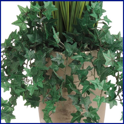 2-Pack Mini English Ivy Plant - 274 Realistic Silk Leaves, Perfect for Home & Garden Decor by Floral Home®
