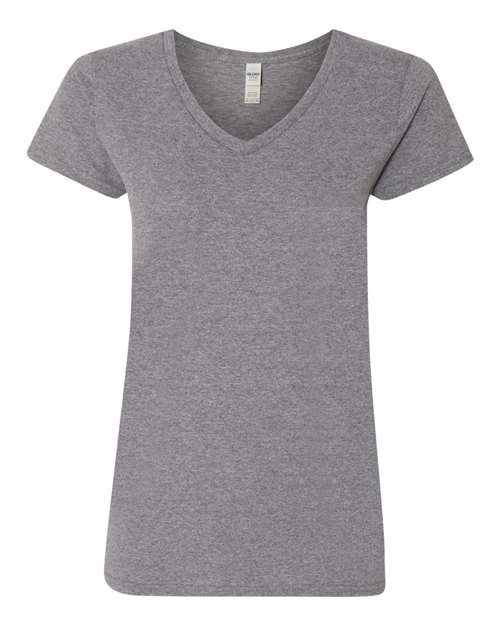 Gildan® Women’s Heavy Cotton V-Neck Blank Craft T-Shirt – Cricut & Paint Ready
