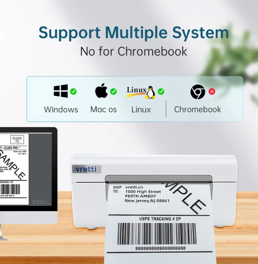 Thermal Shipping Label Printer