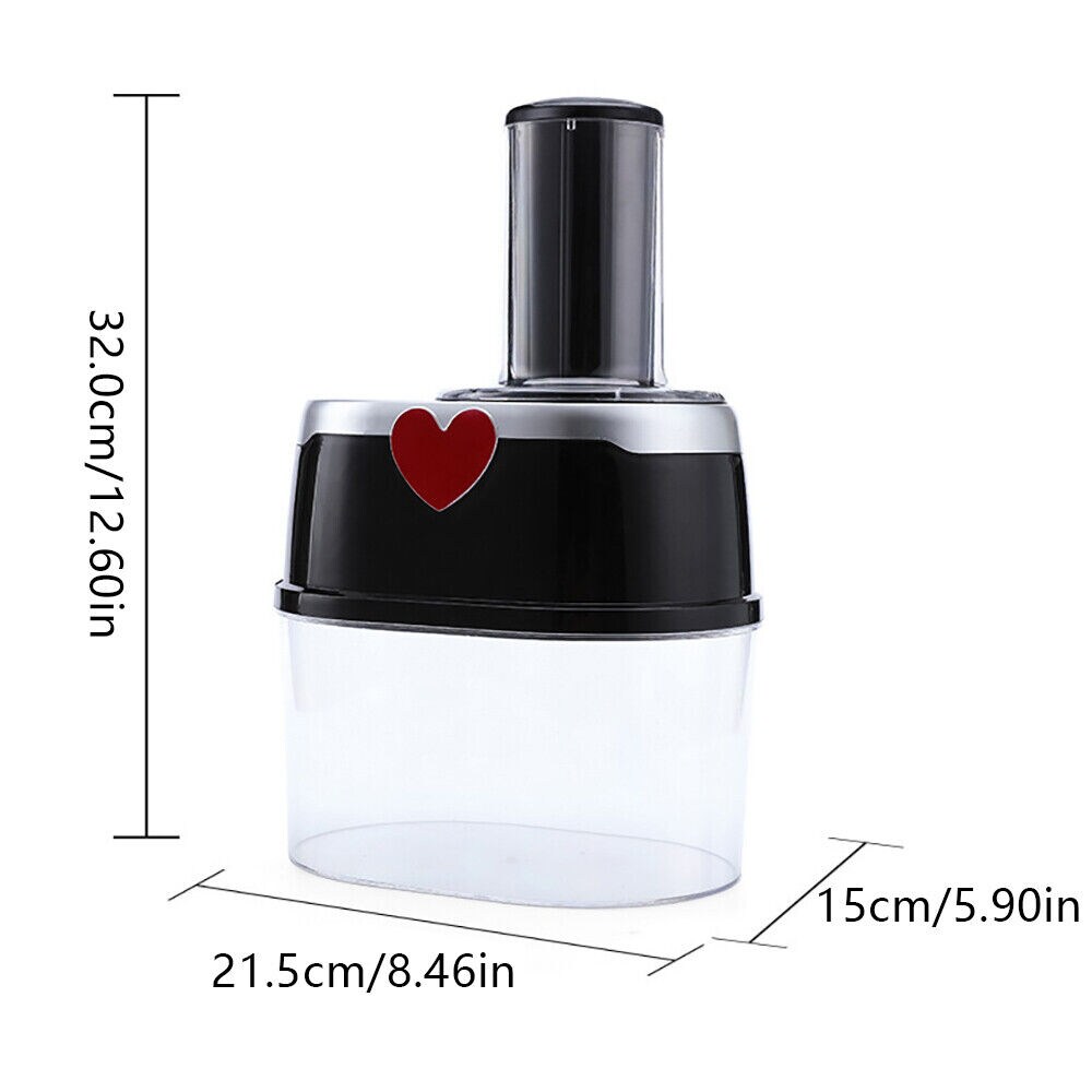 Kitcheniva Electric Salad Maker Food Slicer