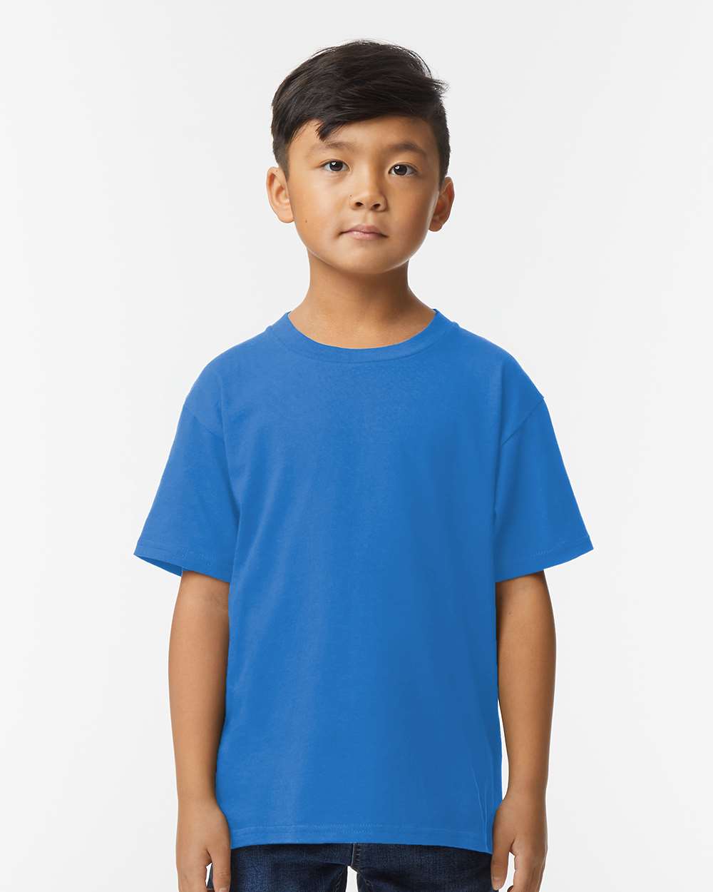 Gildan® Softstyle Youth Midweight Crewneck T-Shirt for School, Sports & Everyday Eco-Friendly Kids Tee