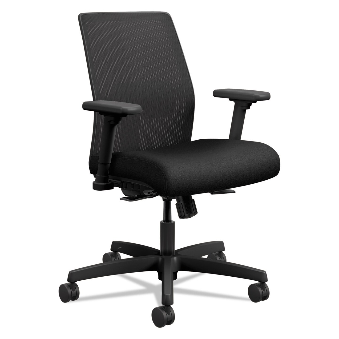 Ignition 2.0 4-Way Stretch Low-Back Mesh Task Chair, Supports Up to 300 lb, 16.75