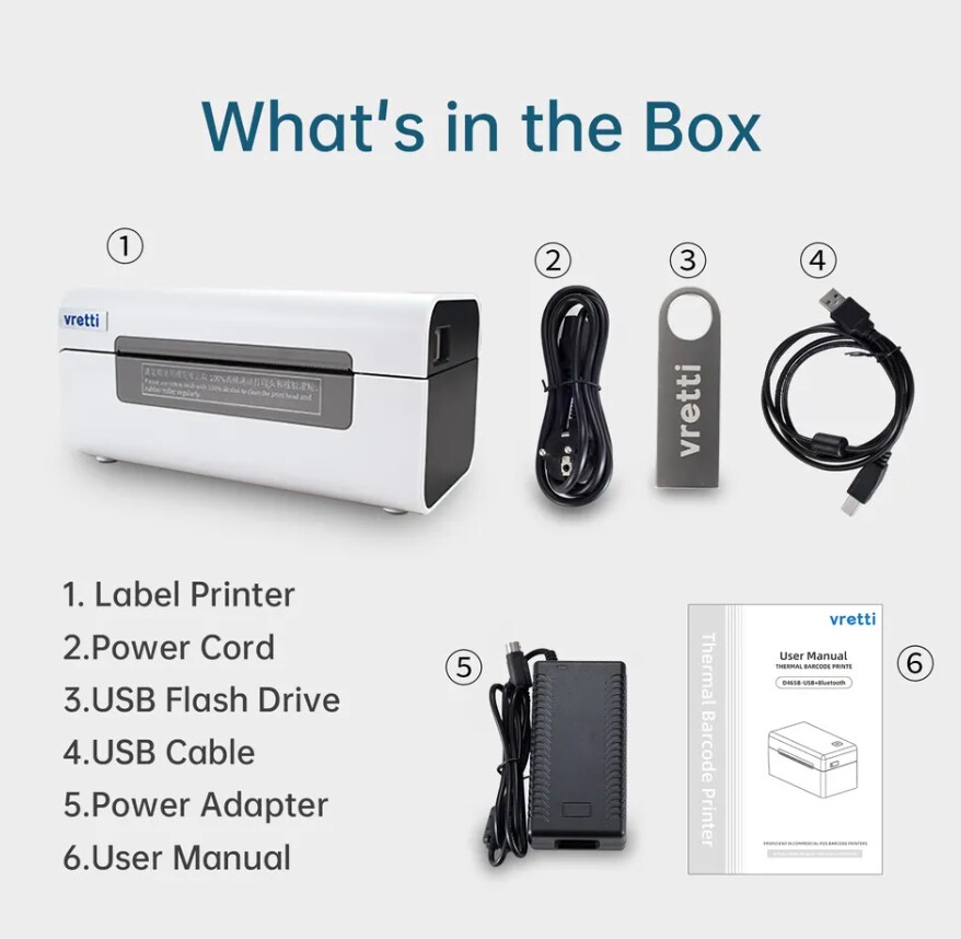 Thermal Shipping Label Printer