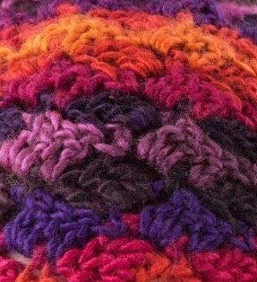 Lion Brand Yarn - Landscapes - 6 Pack Matching Dye Lot (Volcano)