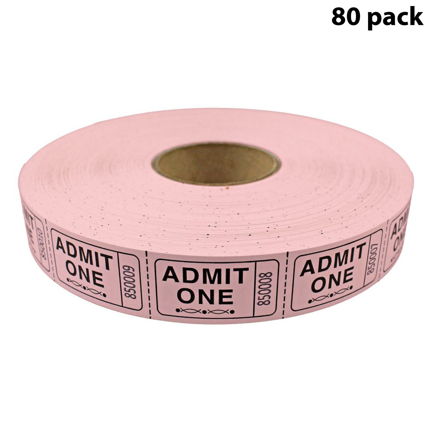 Tacticai 2000 Admit One Raffle Tickets &#x2013; Single Roll, Consecutively Numbered &#x2013; Perfect for Events, Entry, Fundraisers &#x26; Prizes &#x2013; Available in 8 Colors