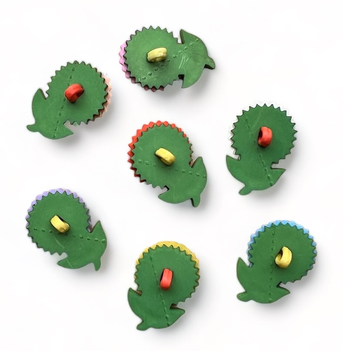 Buttons Galore and More Craft &#x26; Sewing Buttons - Floral Frenzy- 21 Buttons