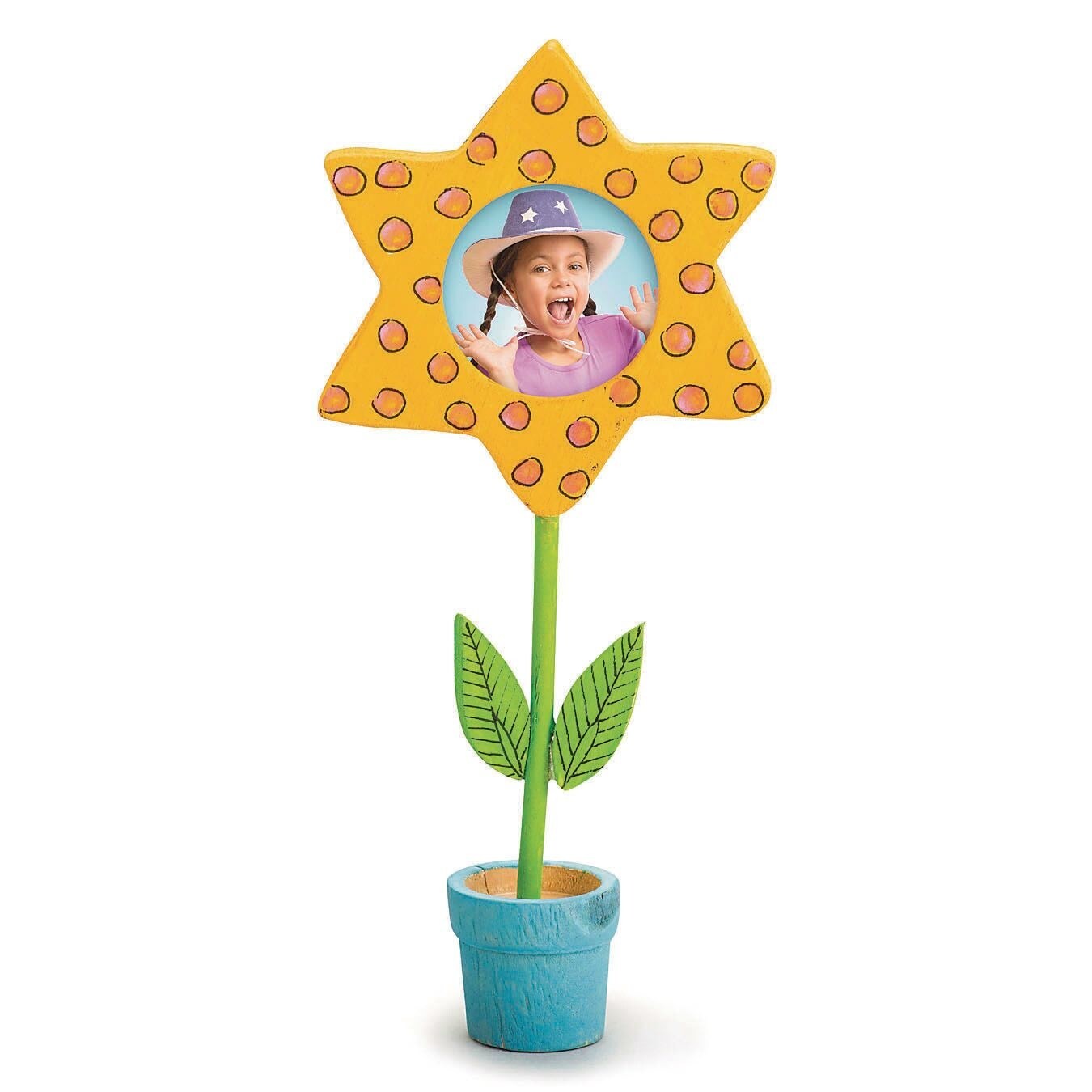 Wooden Star Frames Craft Kit (Pack of 12)
