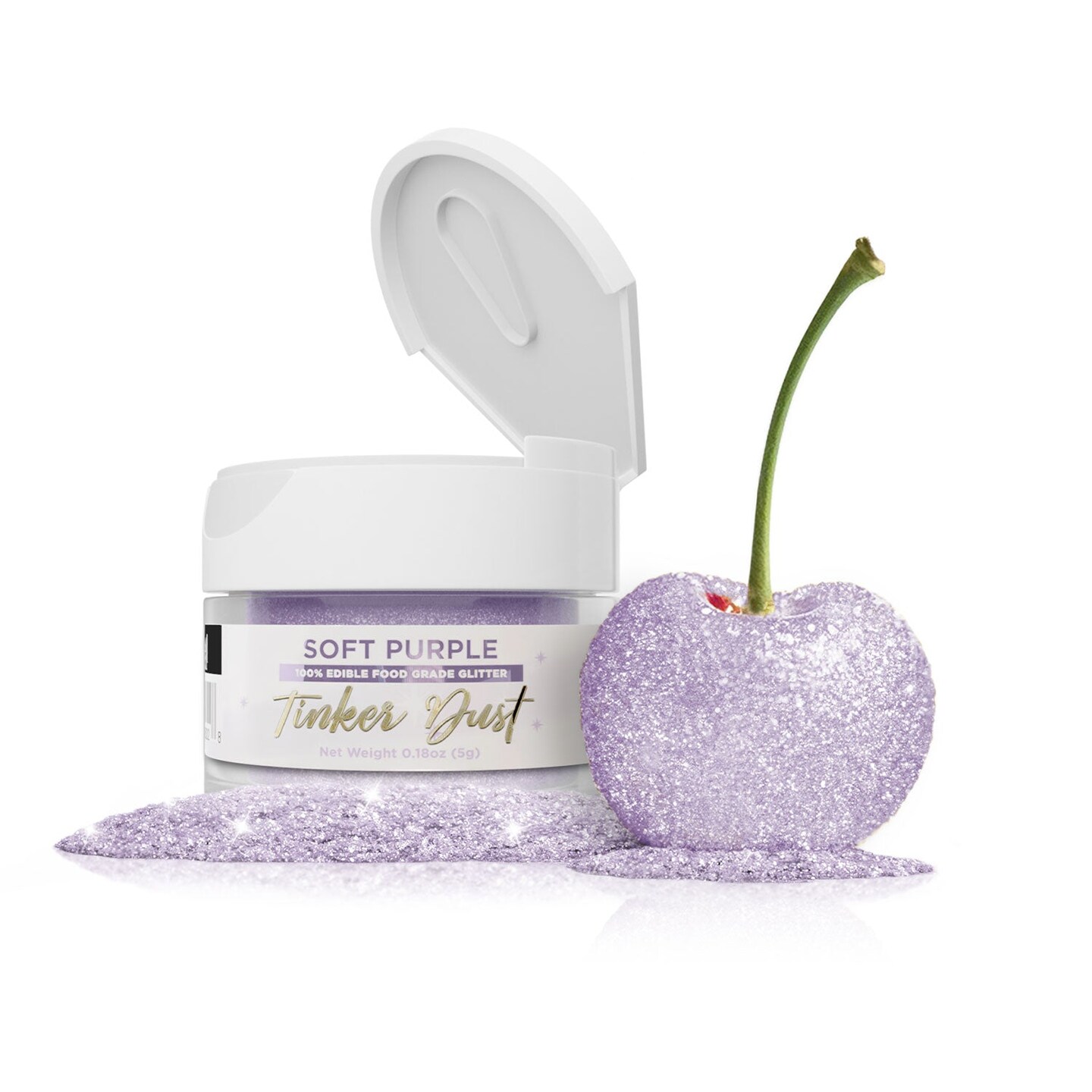 Soft Purple Edible Glitter | Tinker Dust&#xAE; 5 Grams