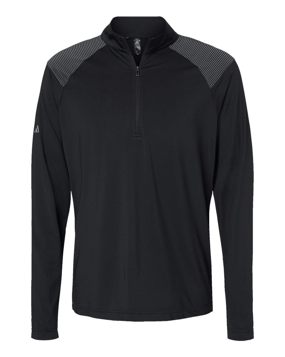 Adidas® Men's Ultimate365 Lightweight Shoulder Stripe Quarter-Zip Pullover