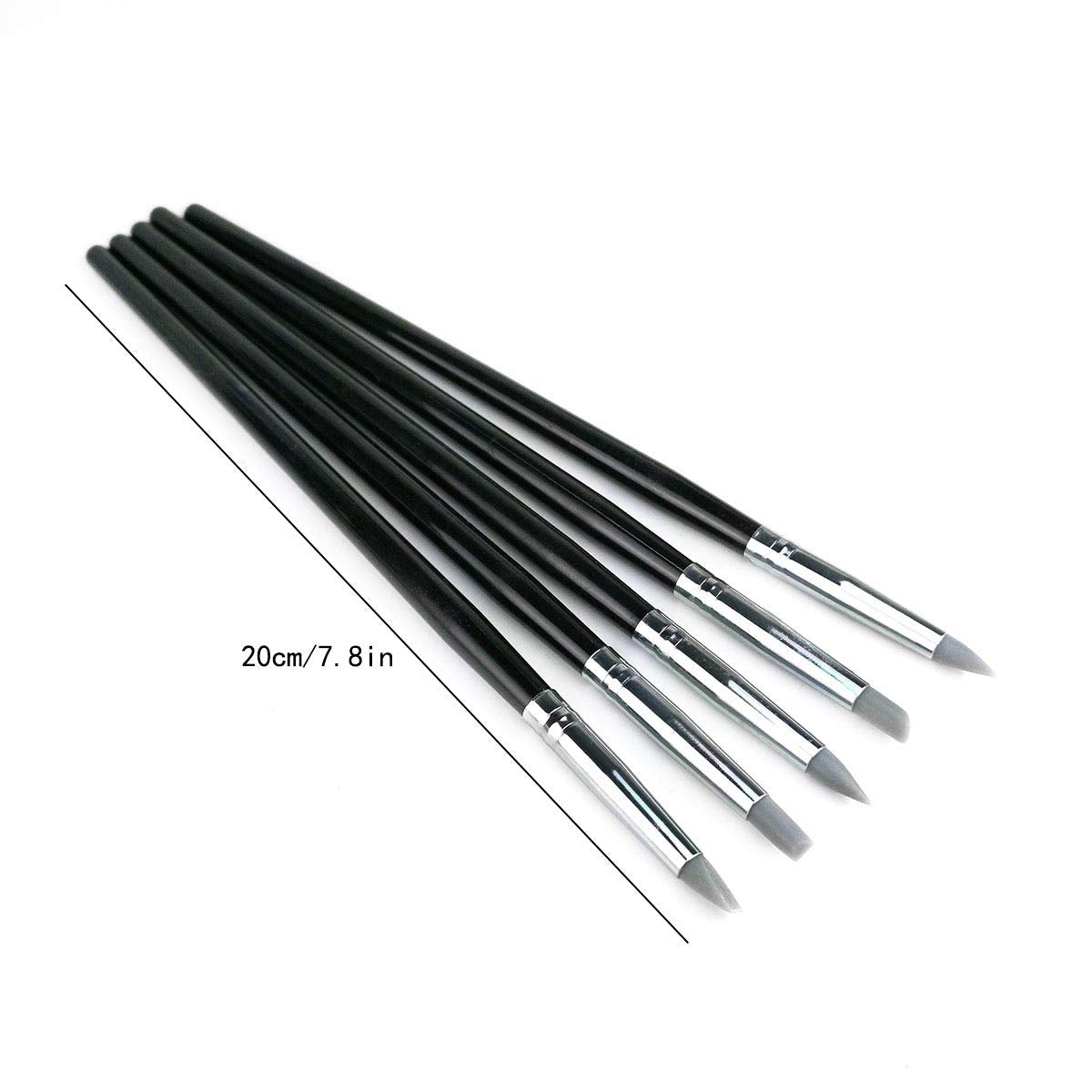20 Pieces Silicone Clay Sculpting Tool Clay Shaping Modeling Wipe Out Tools, Modeling Dotting Tool Pottery Clay Sculpture Carving Tools