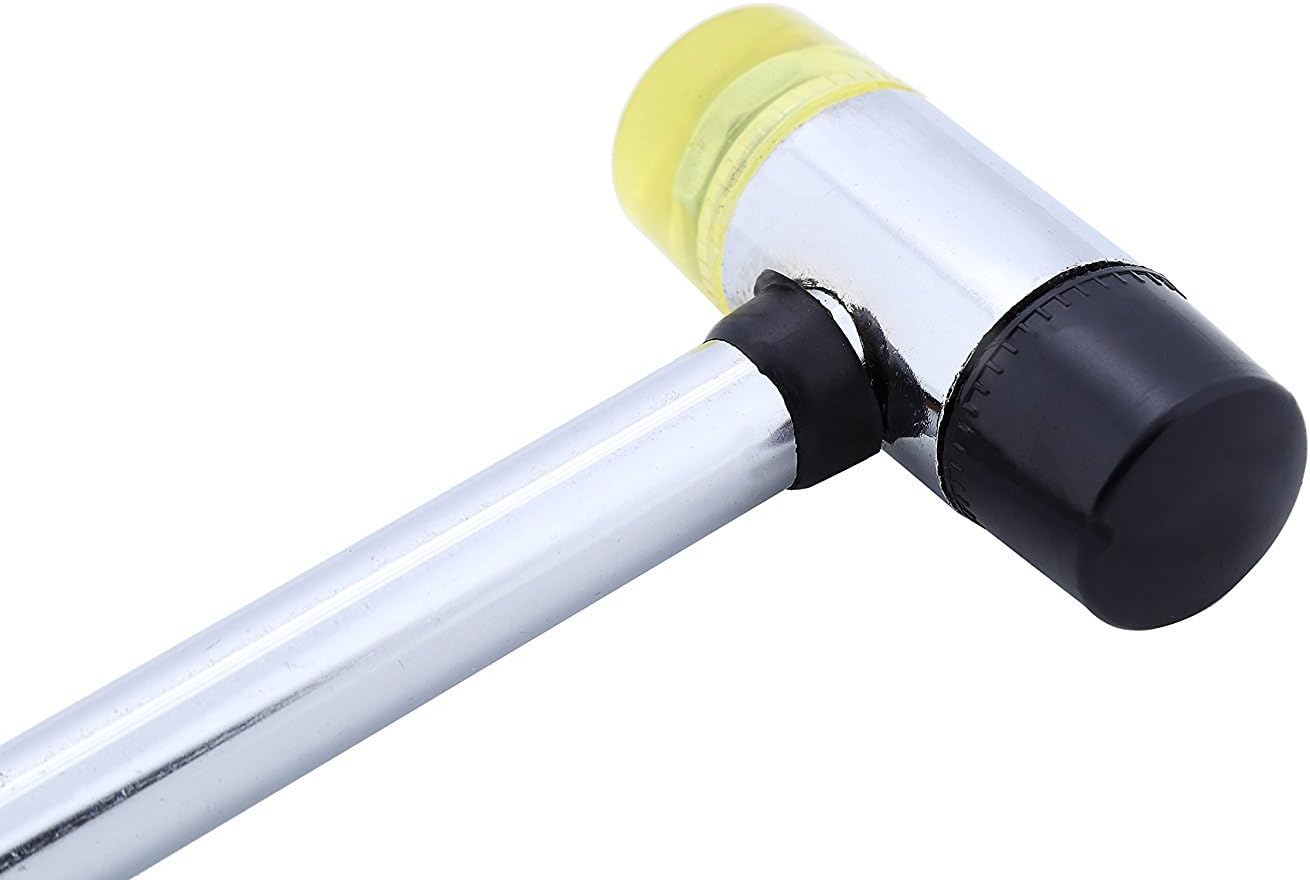 10.75" x 3" Professional Double Sided Glazing Hammer for Leaded Glass Work and More