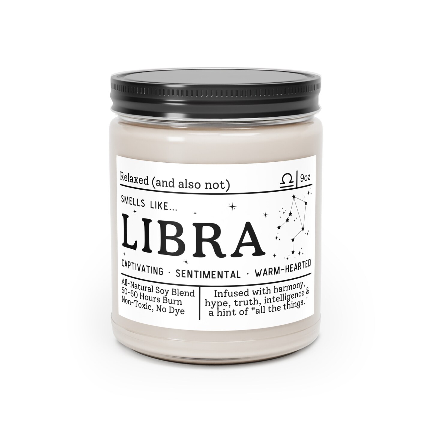 Libra Candle - Smells Like Libra Zodiac Candle