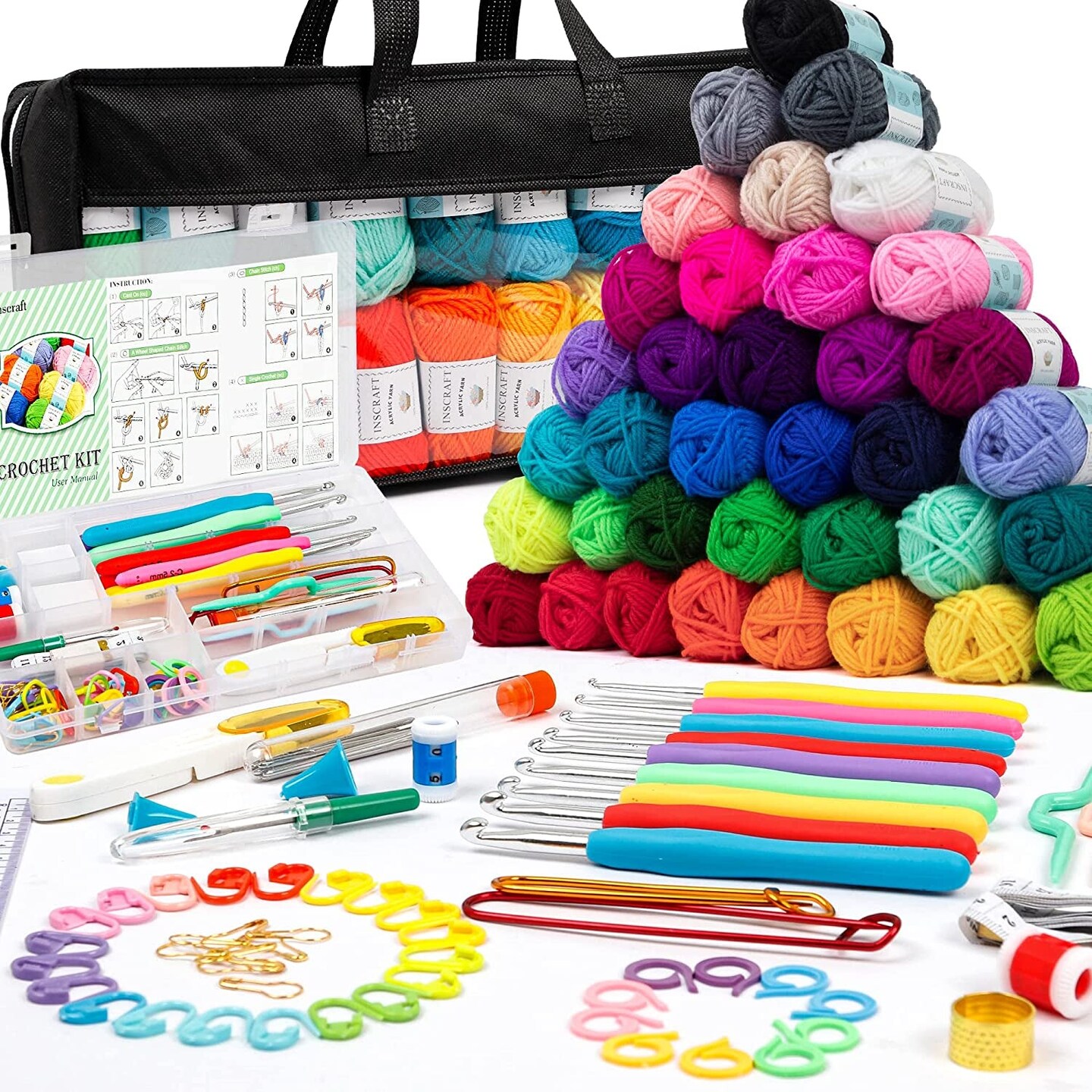Crochet Yarn Accessories Set