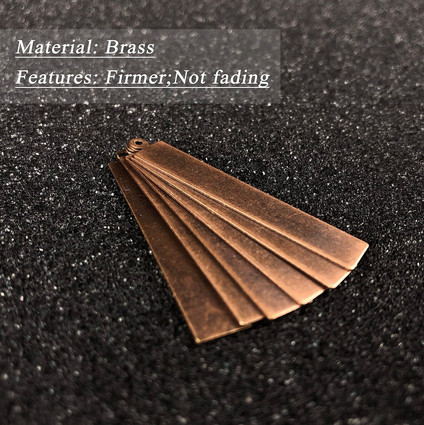 24 Pieces Antique Red Copper Brass Blank Stamping Pendants Handmade Crafting Tag Accessories Supplies Personalized Custome Jewelry Metal Stamping Tags (Antique Red Copper)