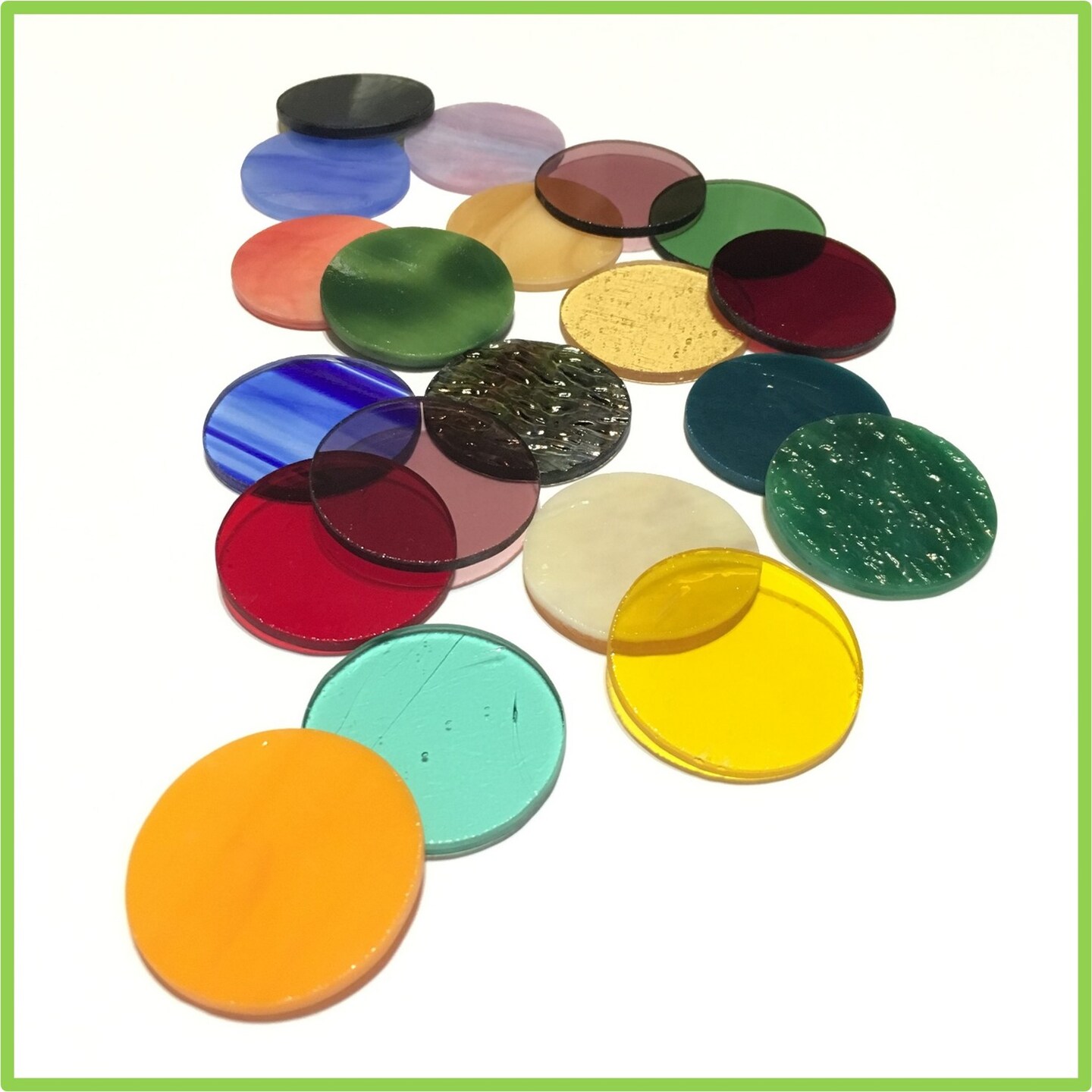 Color Stained Glass Craft Circles MakerPlace by Michaels