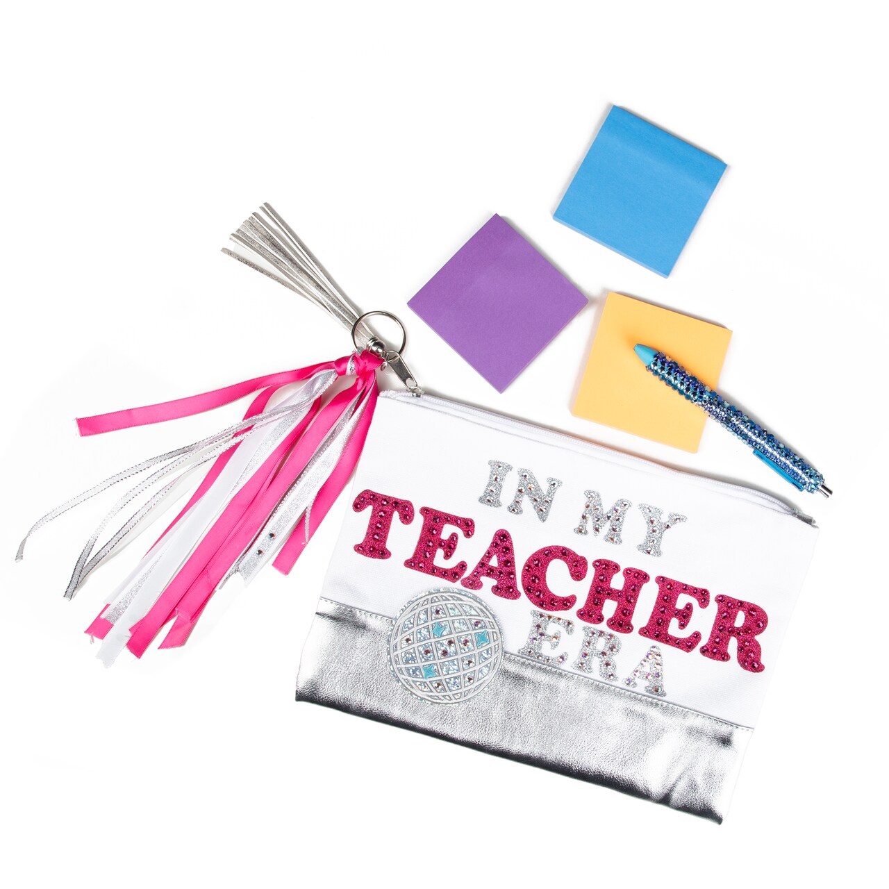 Teacher's Survival Pouch with Bead Landing Austrian Crystals